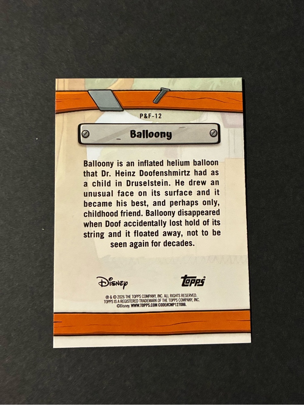 2026 Topps Disney Neon Phineas & Ferb Character Insert Lot of 8 Cards - Picture 9 of 16